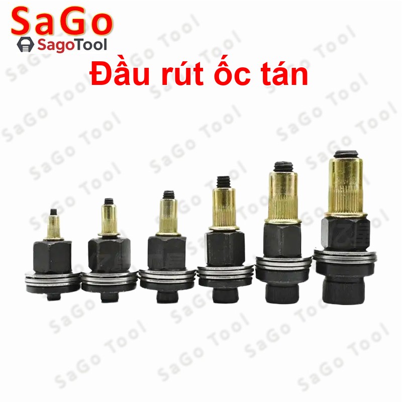 Đầu Rút Ốc Tán ECU M3–M10 – Gắn Máy Khoan Hoặc Dùng Tay Tiện Lợi - Ảnh 6