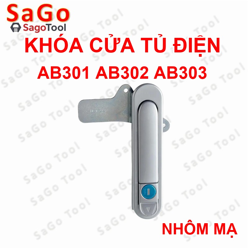 Khóa cửa tủ điện bền đẹp, chống gỉ sét kích thước AB301, AB302, AB303 - Ảnh 7
