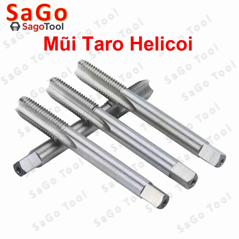 Bộ mũi Taro chuyên dụng cho ren cấy Helicoil Sagotool - Ảnh 3