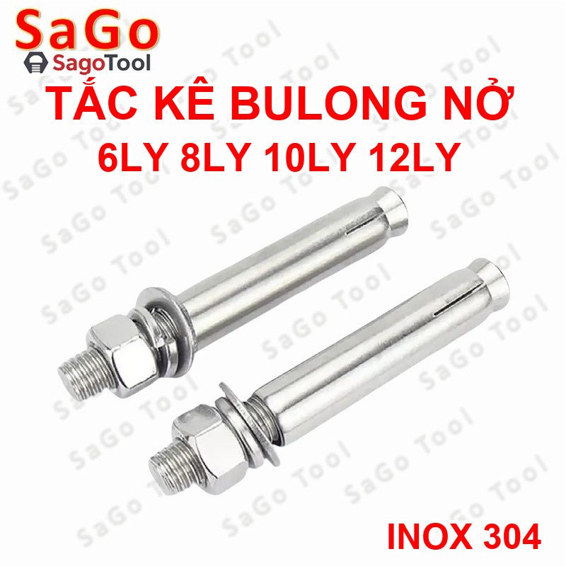 Tắc kê inox, bu lông nở inox 304 đủ size hàng loại 1 - Ảnh 5