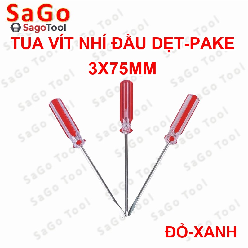Tua vít nhí 3mm x 75mm – Tô vít mini đầu dẹp hoặc bake – sửa điện tử - Ảnh 4