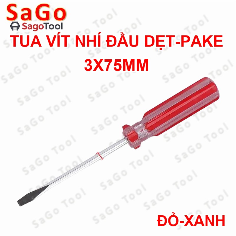 Tua vít nhí 3mm x 75mm – Tô vít mini đầu dẹp hoặc bake – sửa điện tử - Ảnh 6