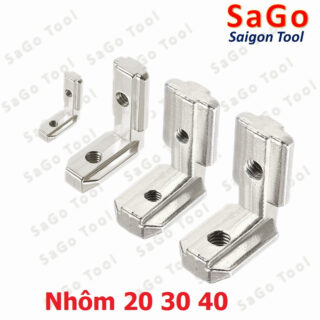 Ke góc vuông chìm cho nhôm định hình 2020 3030 4040 ren M5 M6