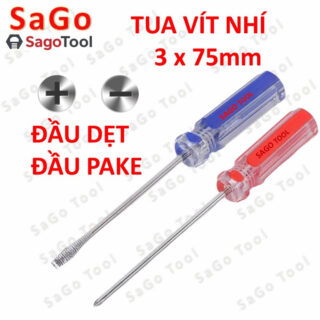 Tua vít nhí 3mm x 75mm – Tô vít mini đầu dẹp hoặc bake – sửa điện tử